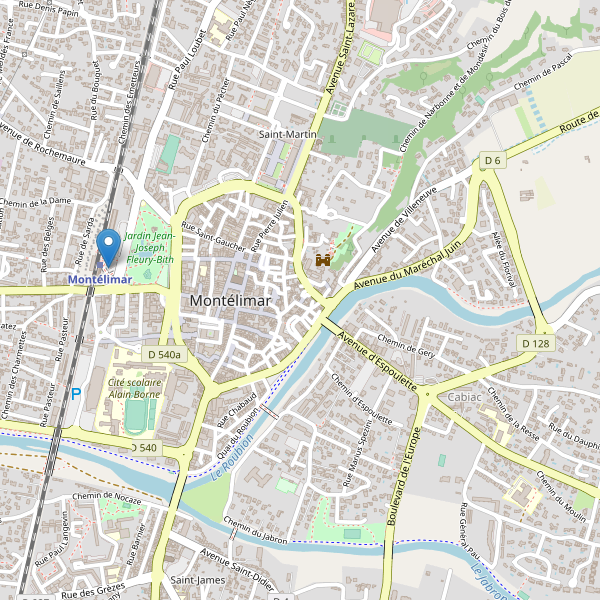 Carte des taxi à Montélimar Thumbnail
