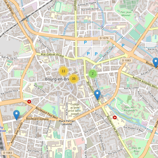 Carte des vetements à Bourg-en-Bresse Thumbnail