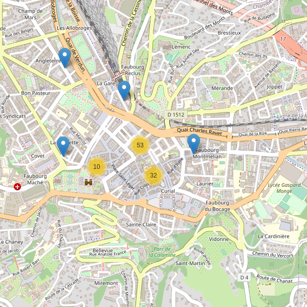 Carte des vetements à Chambéry Thumbnail