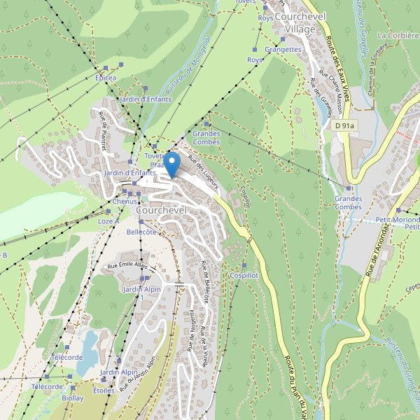 Carte des vetements à Courchevel Thumbnail