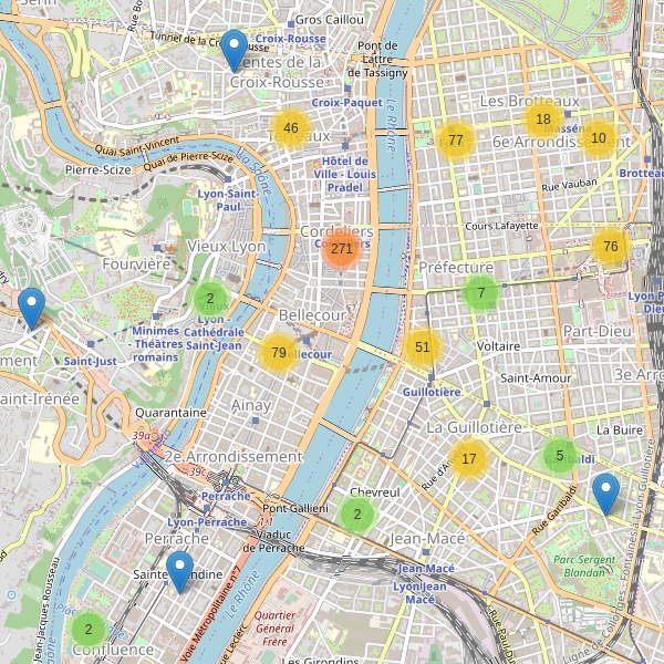 Carte des vetements à Lyon (Rhône) Thumbnail