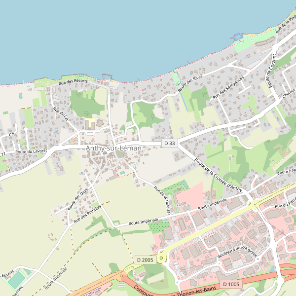 Plan de Anthy-sur-Léman Thumbnail