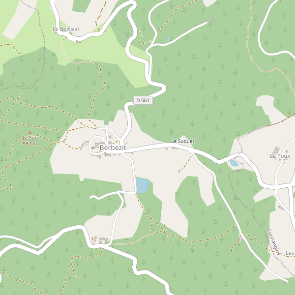 Carte des cafe à Berbezit Thumbnail