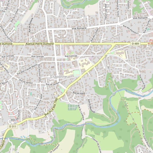 Plan de Craponne (Métropole de Lyon) Thumbnail