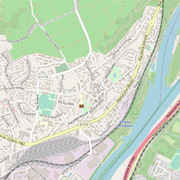 Plan de Grigny (Métropole de Lyon) Thumbnail