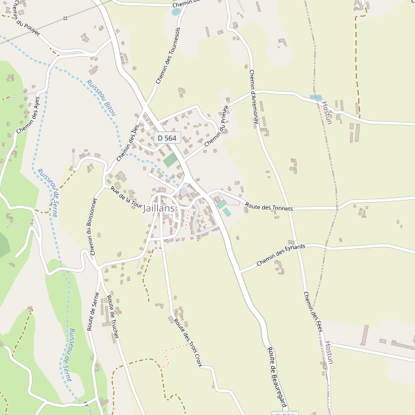 Carte des hotels à Jaillans Thumbnail