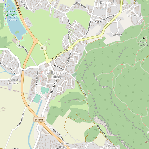 Carte des eglises à La Balme-de-Sillingy Thumbnail