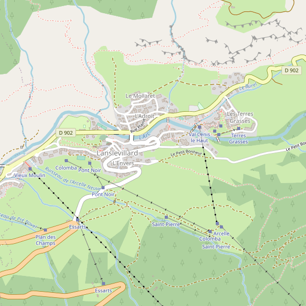Plan de Lanslevillard Thumbnail
