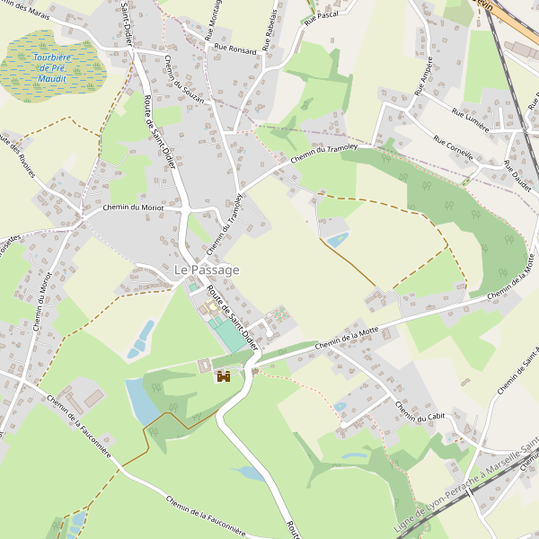 Carte des hotels à Le Passage (Isère) Thumbnail