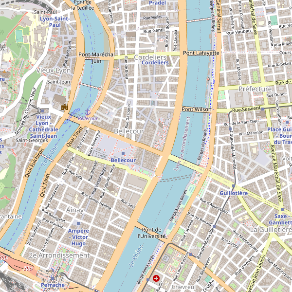 Carte des musees à Lyon (Métropole de Lyon) Thumbnail
