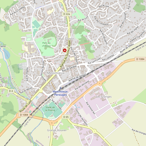 Carte des fastfood à Meximieux Thumbnail