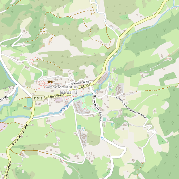 Carte des vues à Montbrun-les-Bains Thumbnail