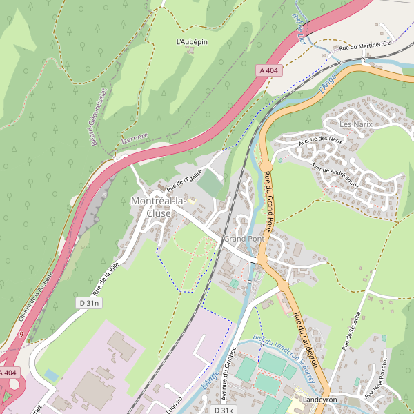Plan de Montréal-la-Cluse Thumbnail