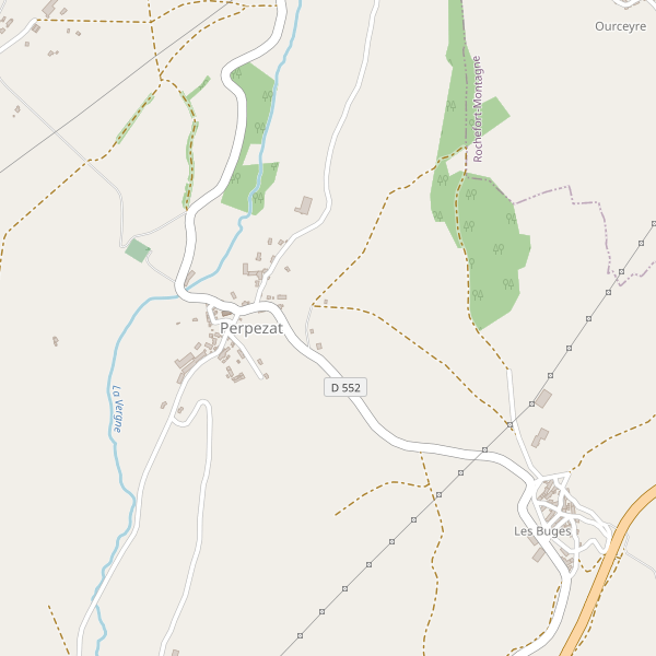 Carte des hotels à Perpezat Thumbnail