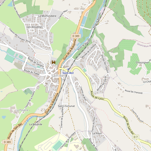 Carte des dentistes à Sain-Bel (Rhône) Thumbnail