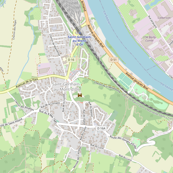 Carte des telephones à Saint-Germain-au-Mont-d'Or (Métropole de Lyon) Thumbnail