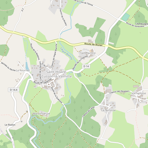 Carte des terrains-de-sport à Saint-Hilaire-Cusson-la-Valmitte Thumbnail