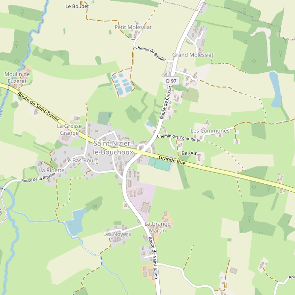 Carte des hotels à Saint-Nizier-le-Bouchoux Thumbnail