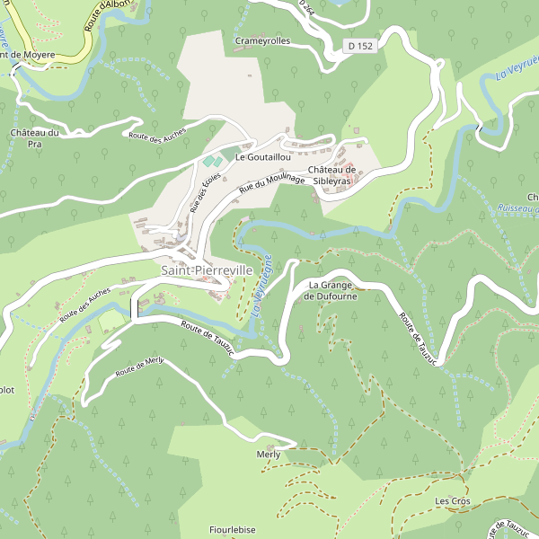 Plan de Saint-Pierreville Thumbnail