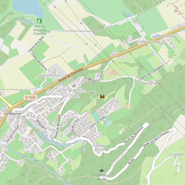 Plan de Saint-Quentin-sur-Isère Thumbnail