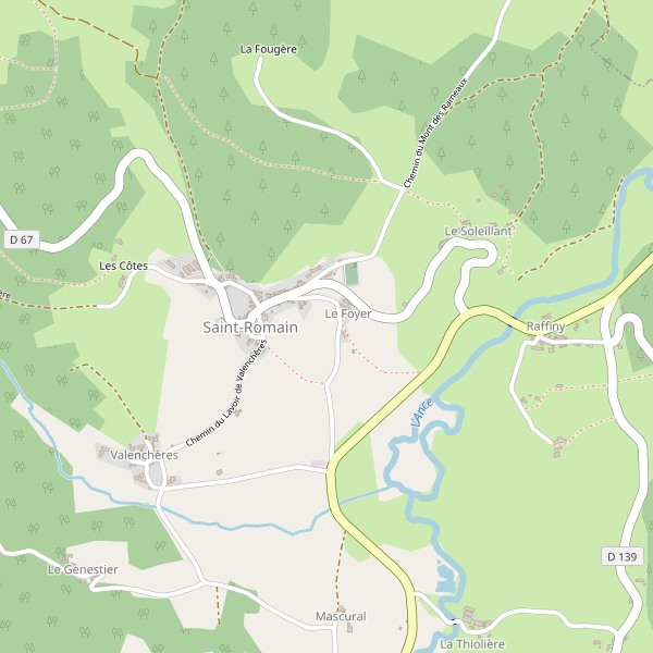 Carte des hotels à Saint-Romain (Puy-de-Dôme) Thumbnail