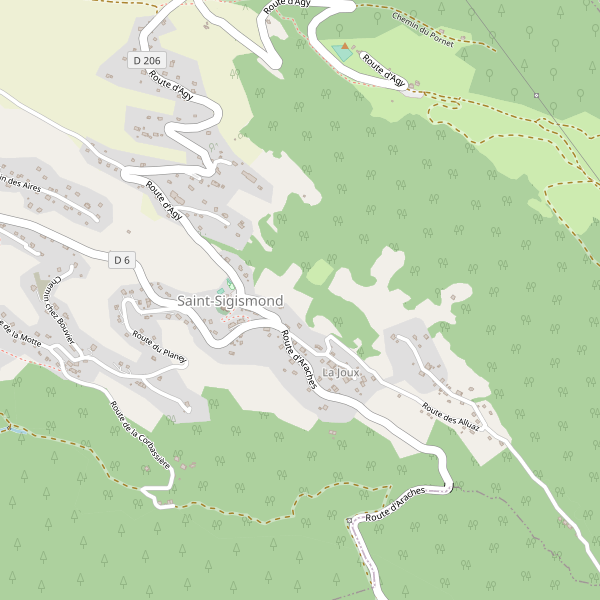 Carte des medecins à Saint-Sigismond (Haute-Savoie) Thumbnail