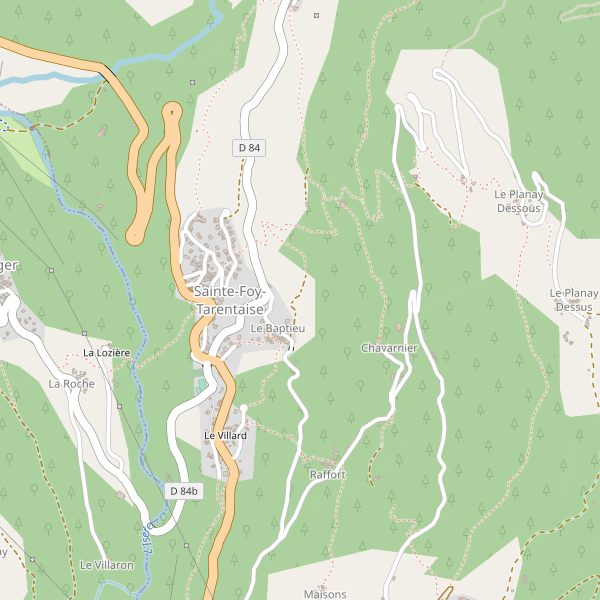 Plan de Sainte-Foy-Tarentaise Thumbnail