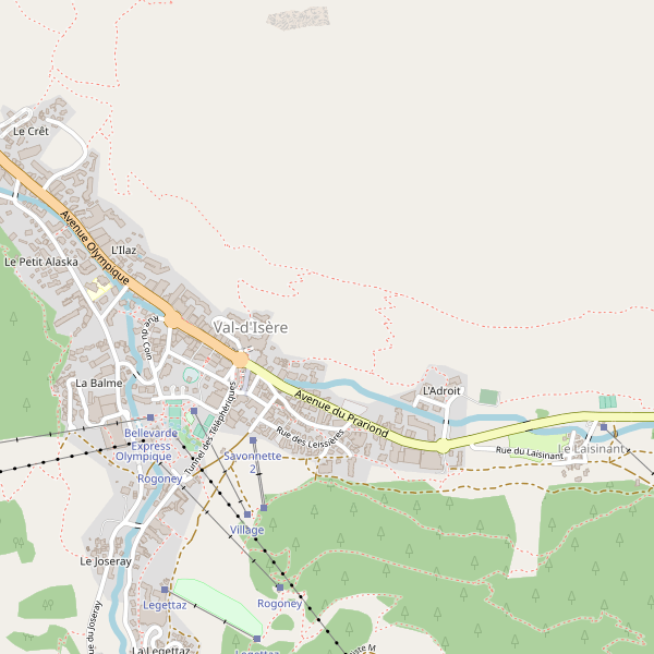 Carte des coiffeurs à Val-d'Isère Thumbnail