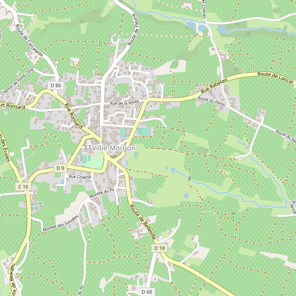 Carte des epiceries à Villié-Morgon (Rhône) Thumbnail