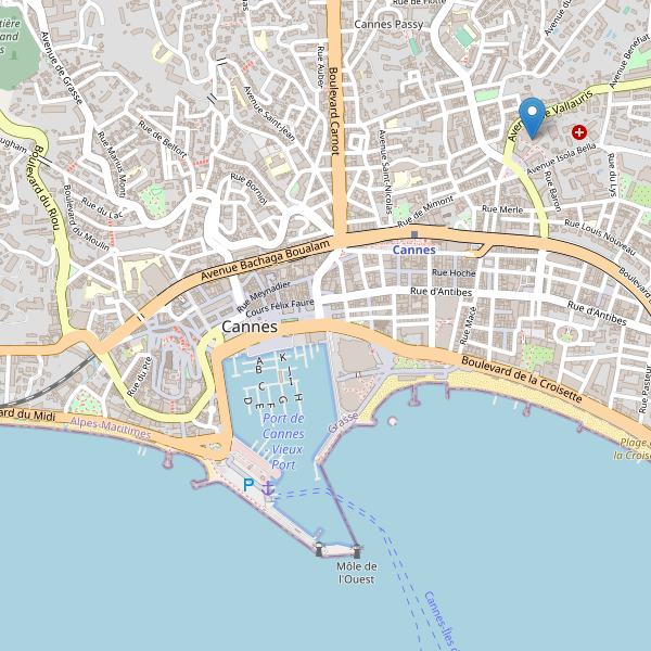 Carte des bibliotheques à Cannes Thumbnail