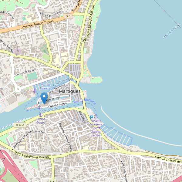 Carte des bibliotheques à Martigues Thumbnail