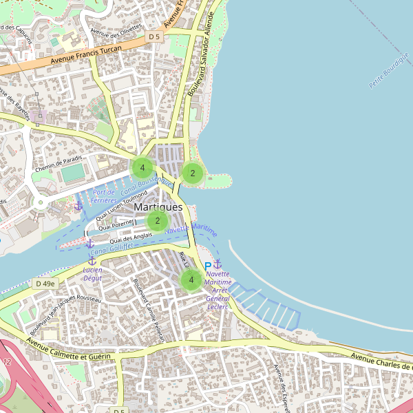 Carte des cafe à Martigues Thumbnail