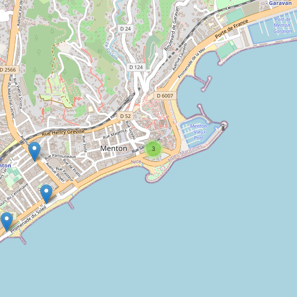 Carte des cafe à Menton Thumbnail