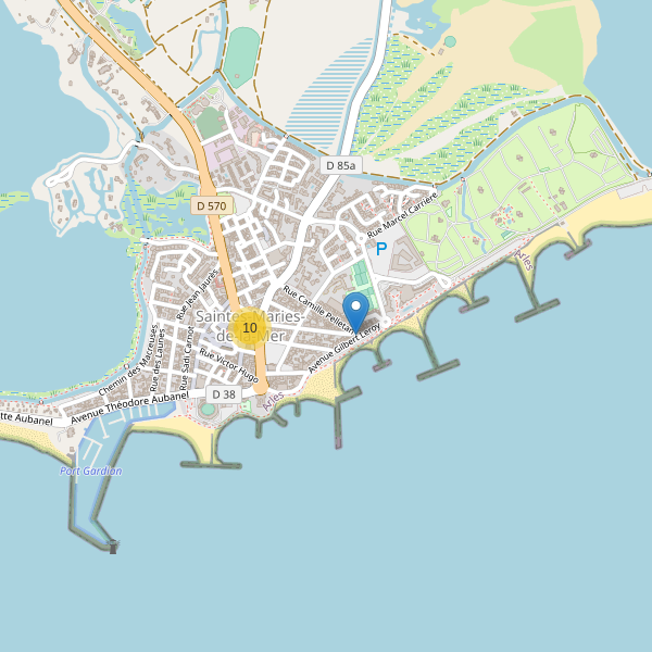 Carte des cafe à Saintes-Maries-de-la-Mer Thumbnail