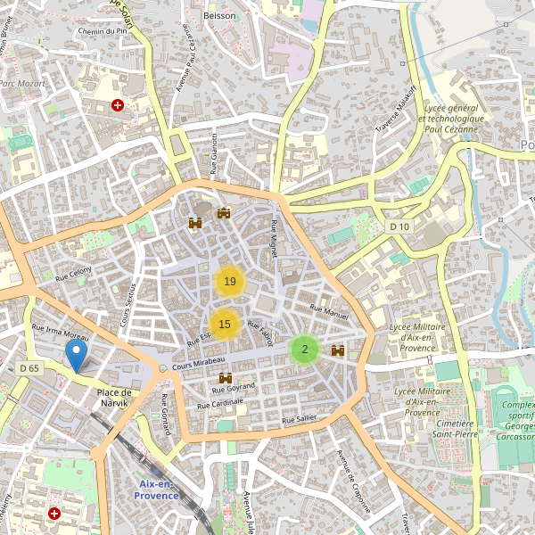 Carte des chaussures à Aix-en-Provence Thumbnail