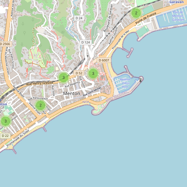 Carte des ecoles à Menton Thumbnail