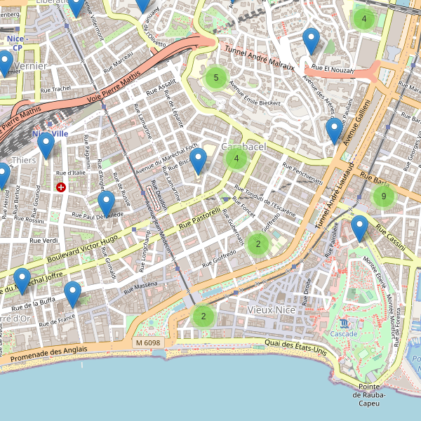 Carte des ecoles à Nice Thumbnail