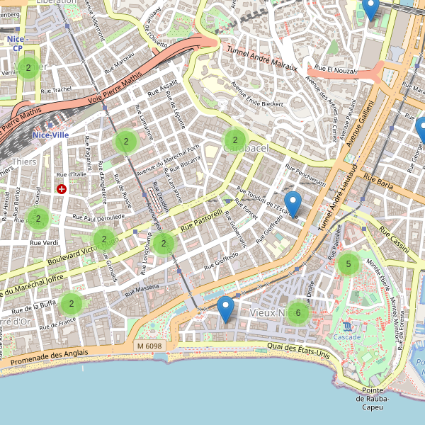 Carte des eglises à Nice Thumbnail