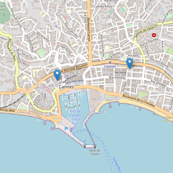 Carte des marches à Cannes Thumbnail