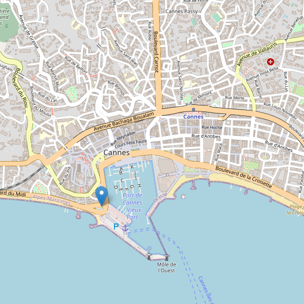 Carte des monuments à Cannes Thumbnail