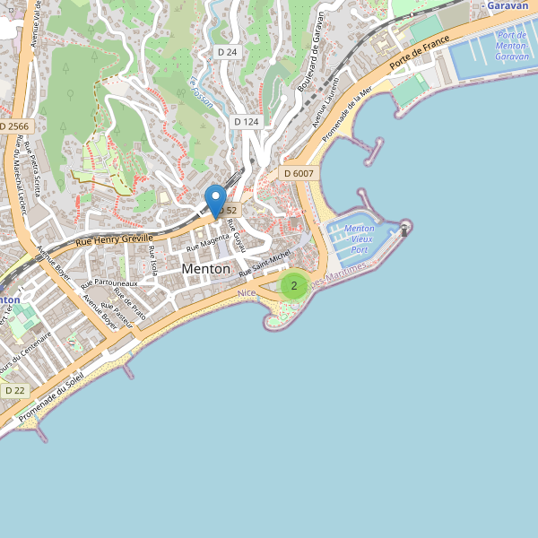 Carte des musees à Menton Thumbnail