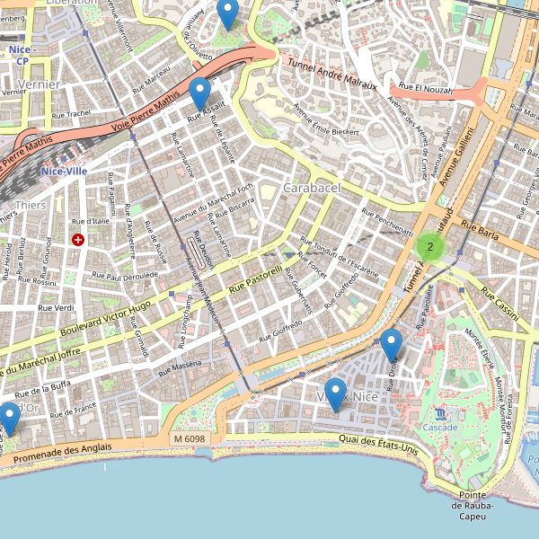 Thumbnail Carte des musées à Nice