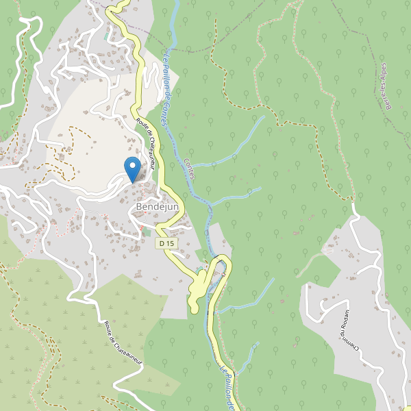Carte des parkings à Bendejun Thumbnail