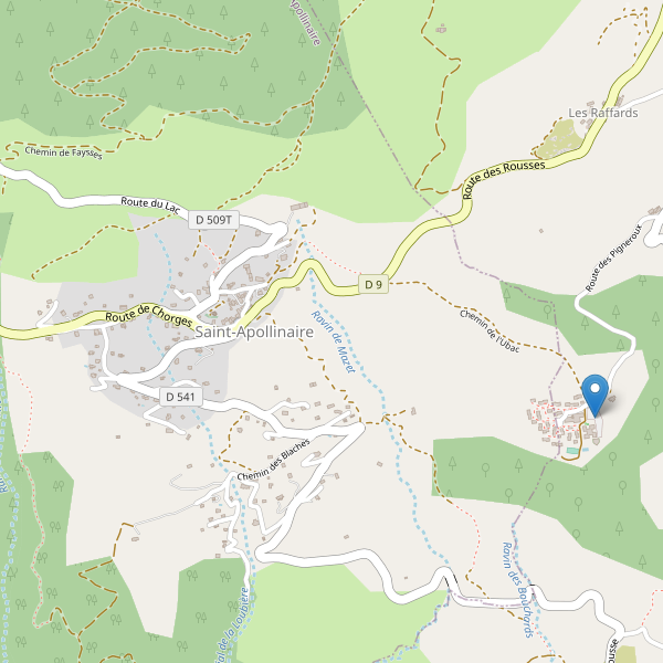 Carte des parkings à Saint-Apollinaire (Hautes-Alpes) Thumbnail