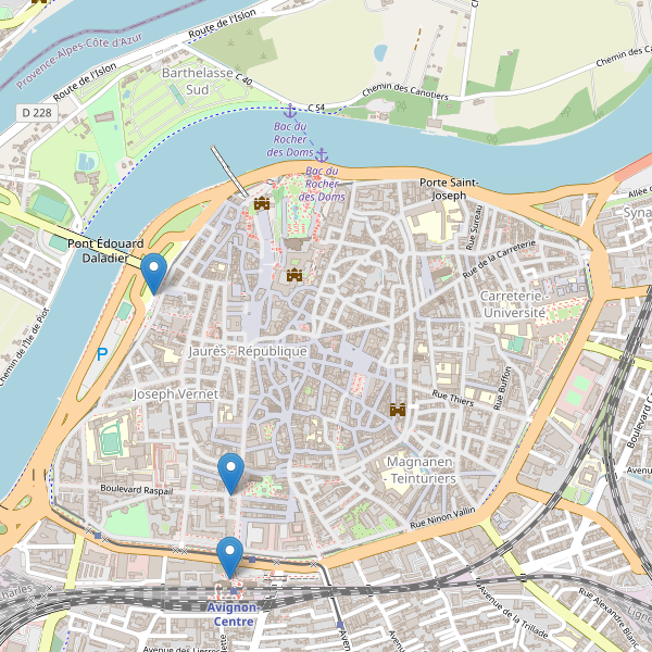 Carte des taxi à Avignon Thumbnail