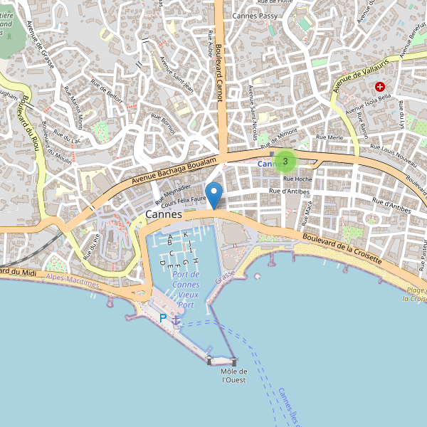 Carte des taxi à Cannes Thumbnail