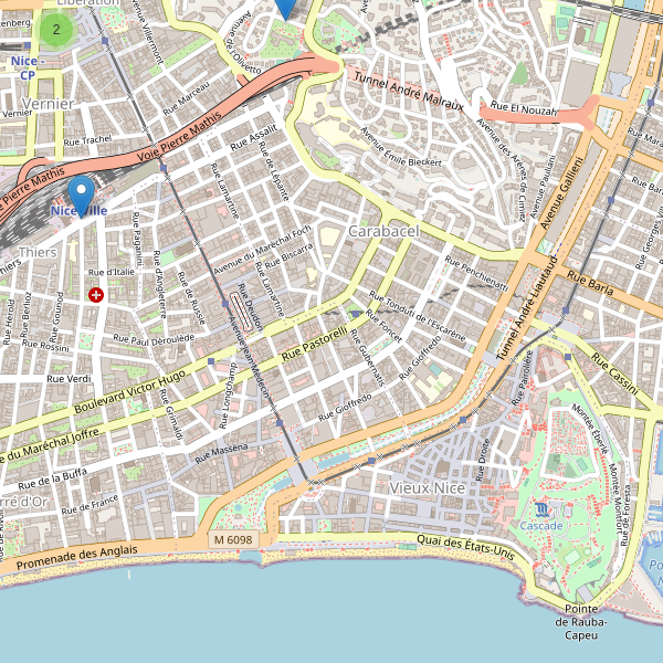 Carte des taxi à Nice Thumbnail