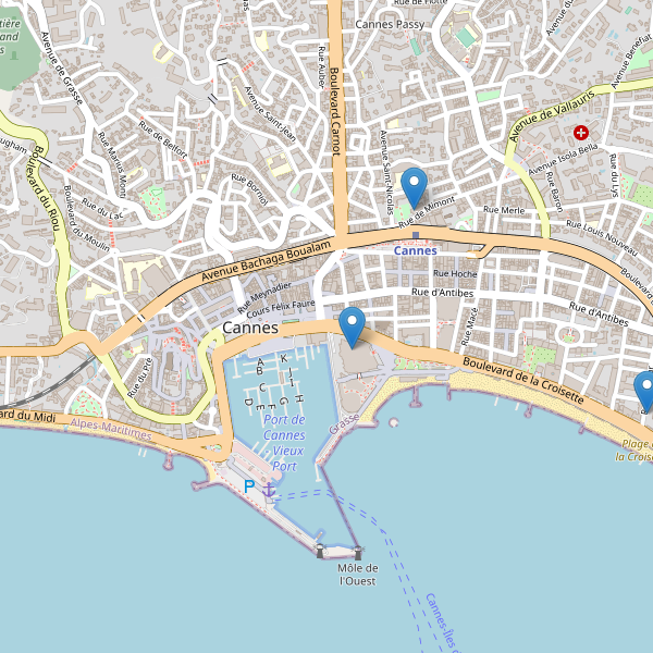 Carte des theatres à Cannes Thumbnail