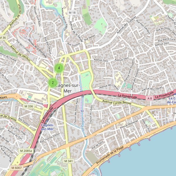 Carte des vetements à Cagnes-sur-Mer Thumbnail