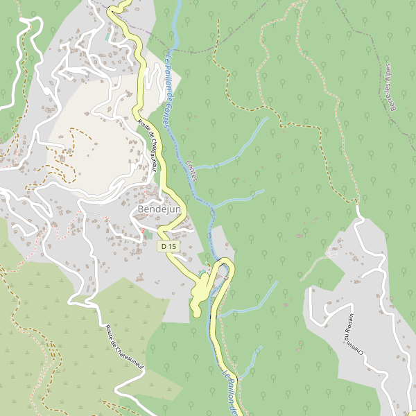 Carte des restaurants à Bendejun Thumbnail